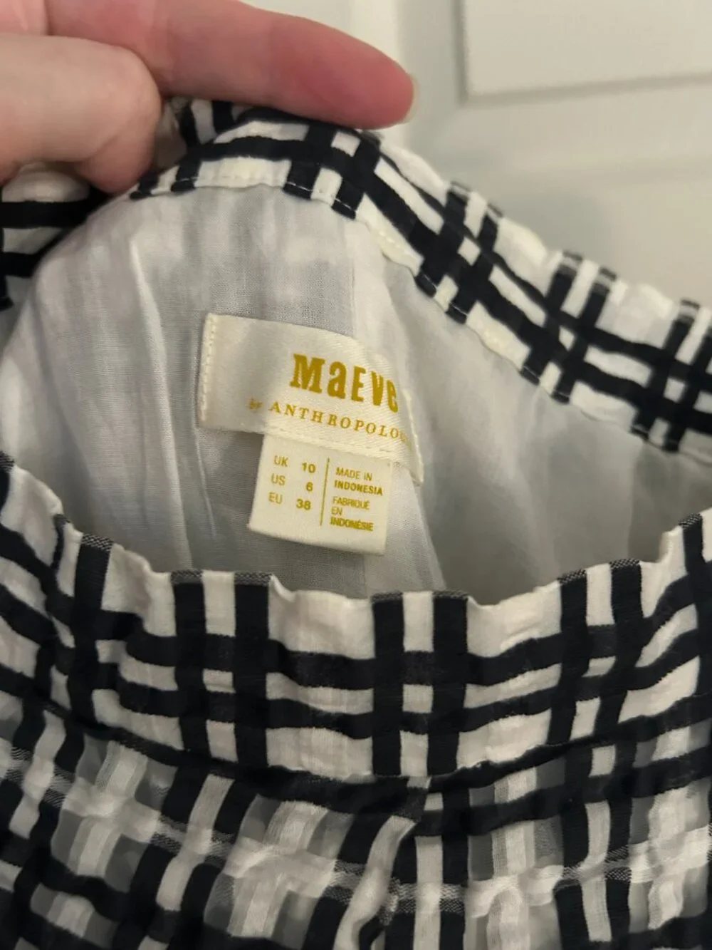 Maeve Plaid Circle Midi Skirt - Picture 3 of 3